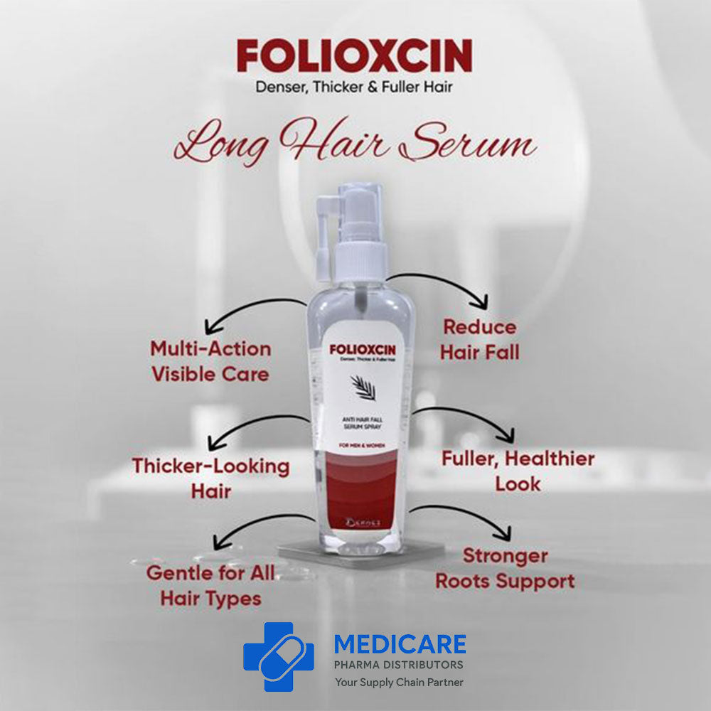 FOLIOXIN Anti Hair Fall Serum Spray
