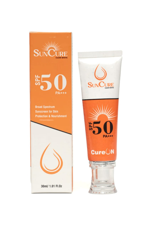 SunCure clear white - sunblock SPF PA+++