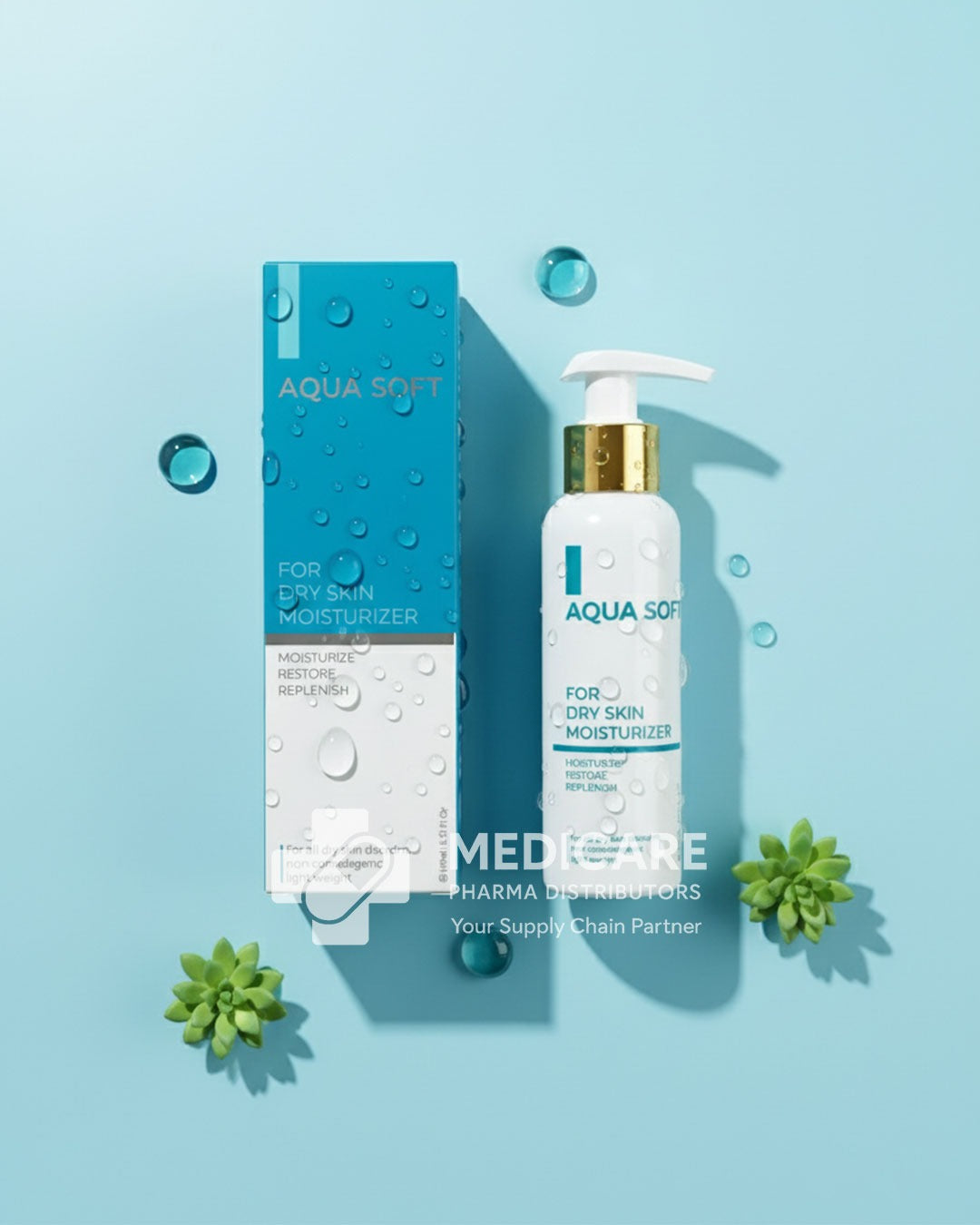 Aqua soft Dry skin moisturizer
