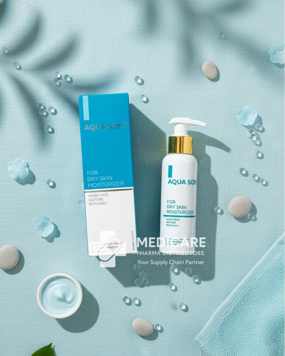 Aqua soft Dry skin moisturizer