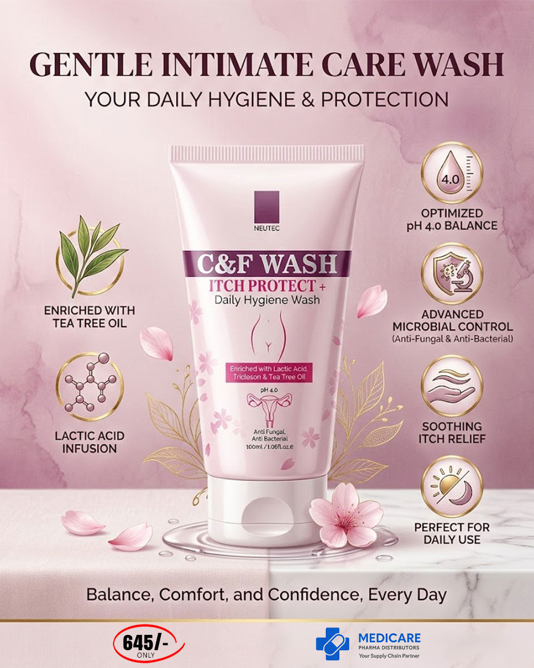 C&F WASH ITCH PROTECT