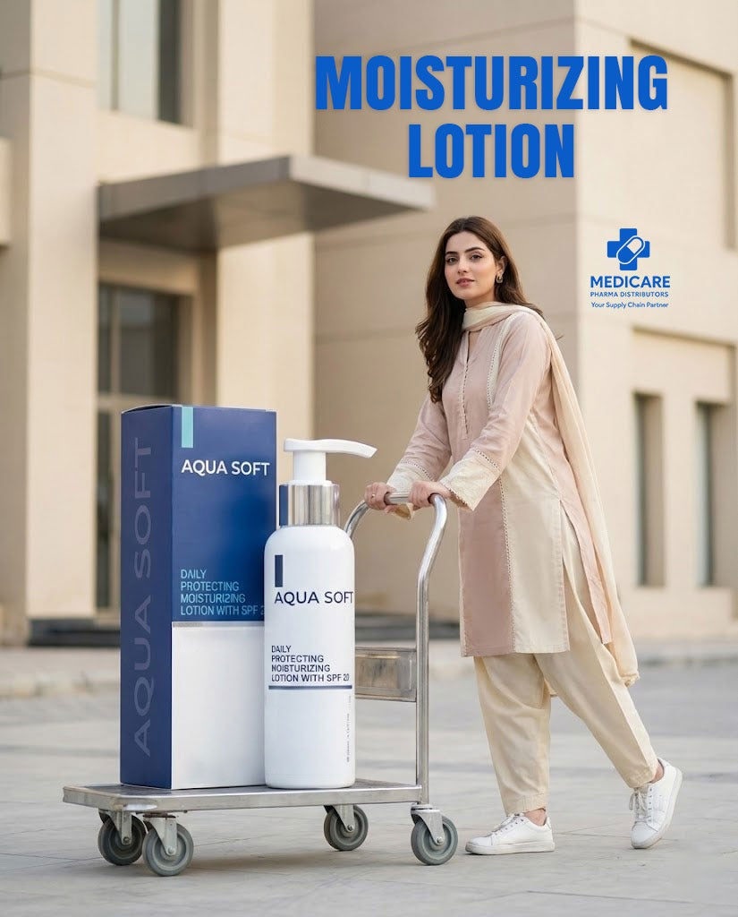 Aqua soft daily protecting moisturizing lotion with spf 20