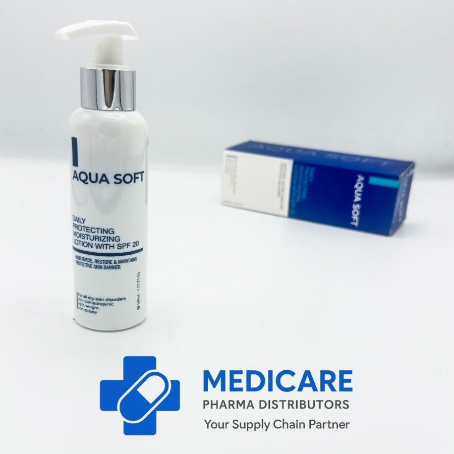 Aqua soft daily protecting moisturizing lotion with spf 20